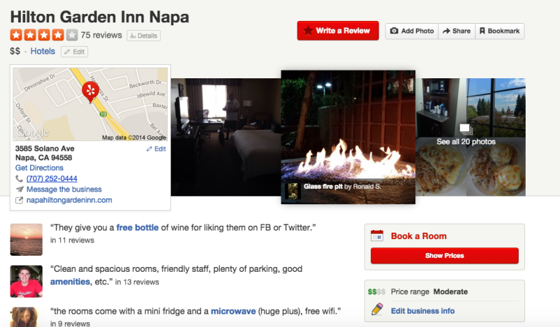 Yelp Adds Hotel Reservations To Its List of Booking Services