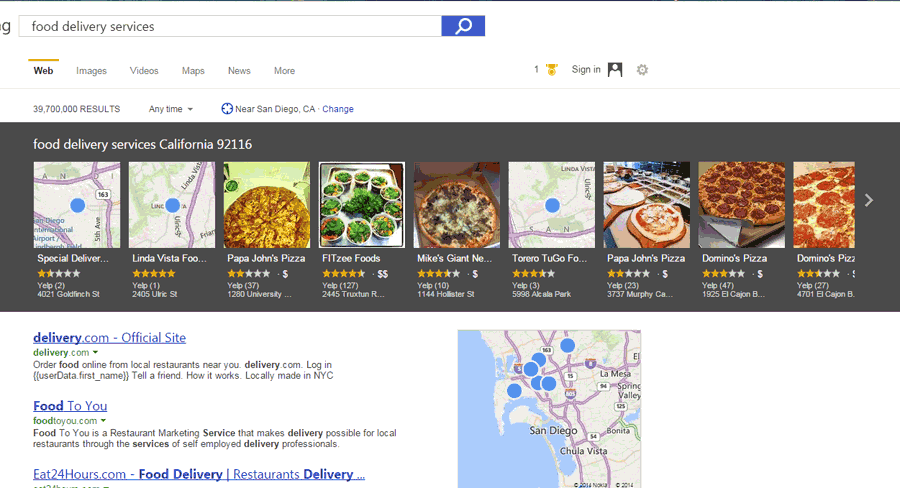 Bing Testing Search Carousel as Google Rolls Out Replacement