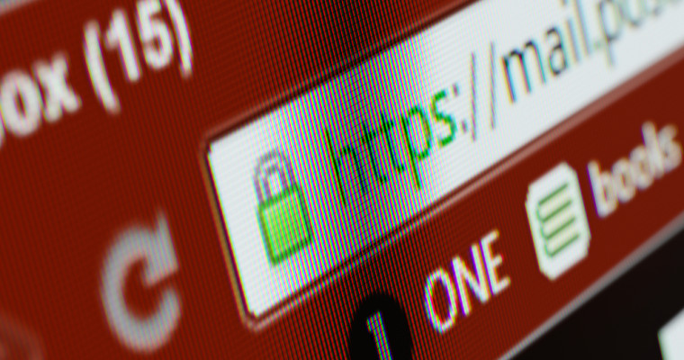 A HTTPS in a URL