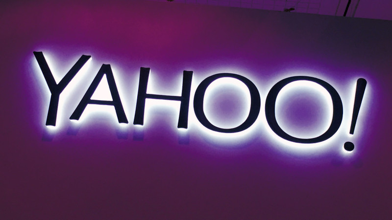 The new Yahoo logo
