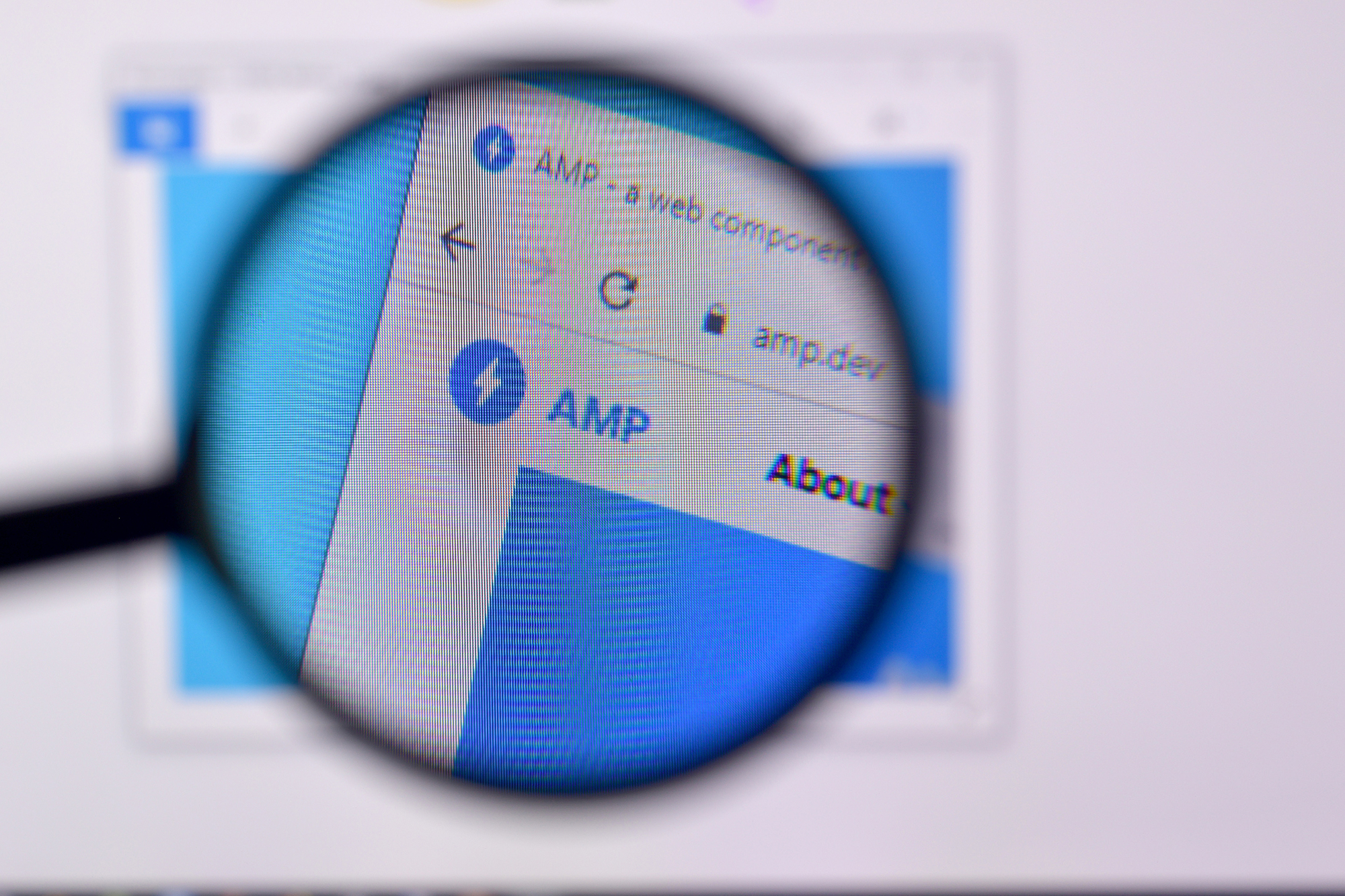 The AMP (Accelerated Mobile Pages) logo