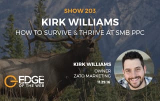 Show 203: How to survive & thrive at SMB PPC