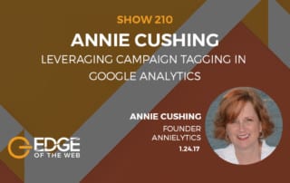 Show 210: Leveraging campaign tagging in Google analytics, featuring Annie Cushing