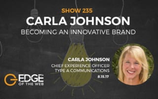 Show 235: Becoming an innovative brand, featuring Carla Johnson