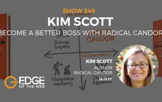 Best-selling Author Kim Scott joins Edge of the Web