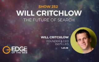 Will Critchlow, founder and CEO of Distilled, joins Edge of the Web