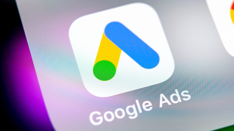 An image of the Google Ads app