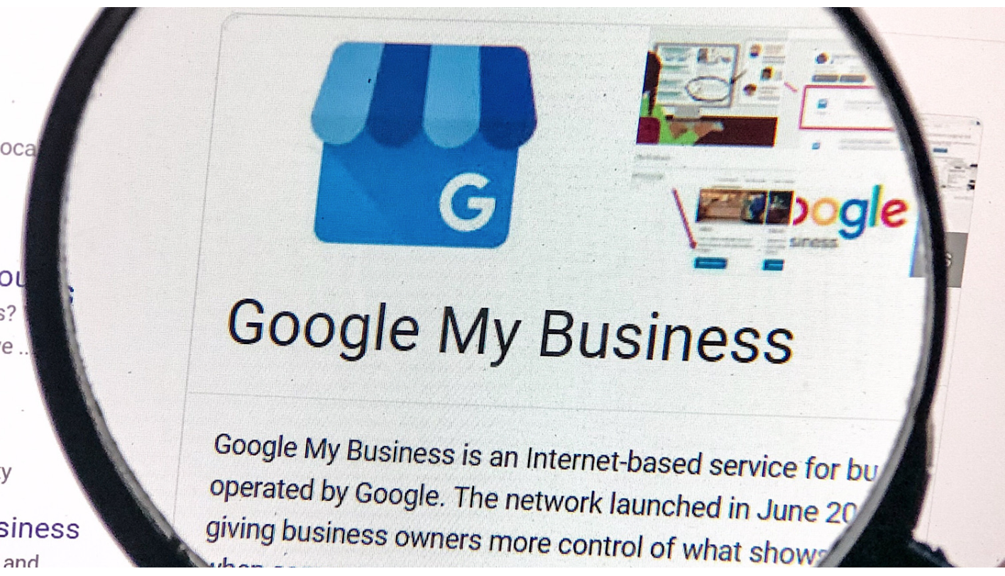 A Google My Business search result