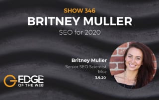 Show 346: SEO for 2020, featuring Britney Muller