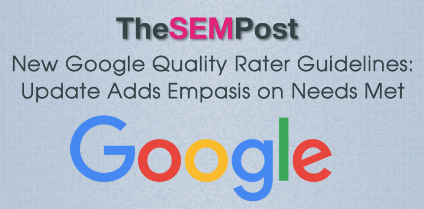 Google Quality Rater Guidelines Article