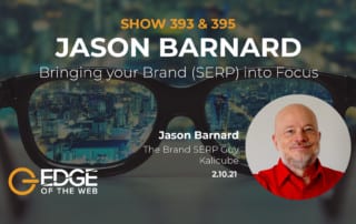 Jason Barnard, the Brand SERP Guy