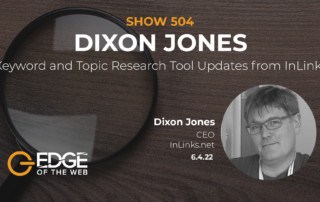 Dixon Jones EDGE Episode 504 Featured Image