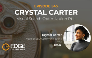 Crystal Carter EDGE Episode 545 Featured Image