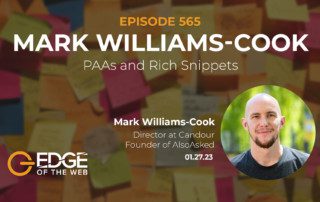 Mark Williams-Cook EDGE Episode 565 Featured Image