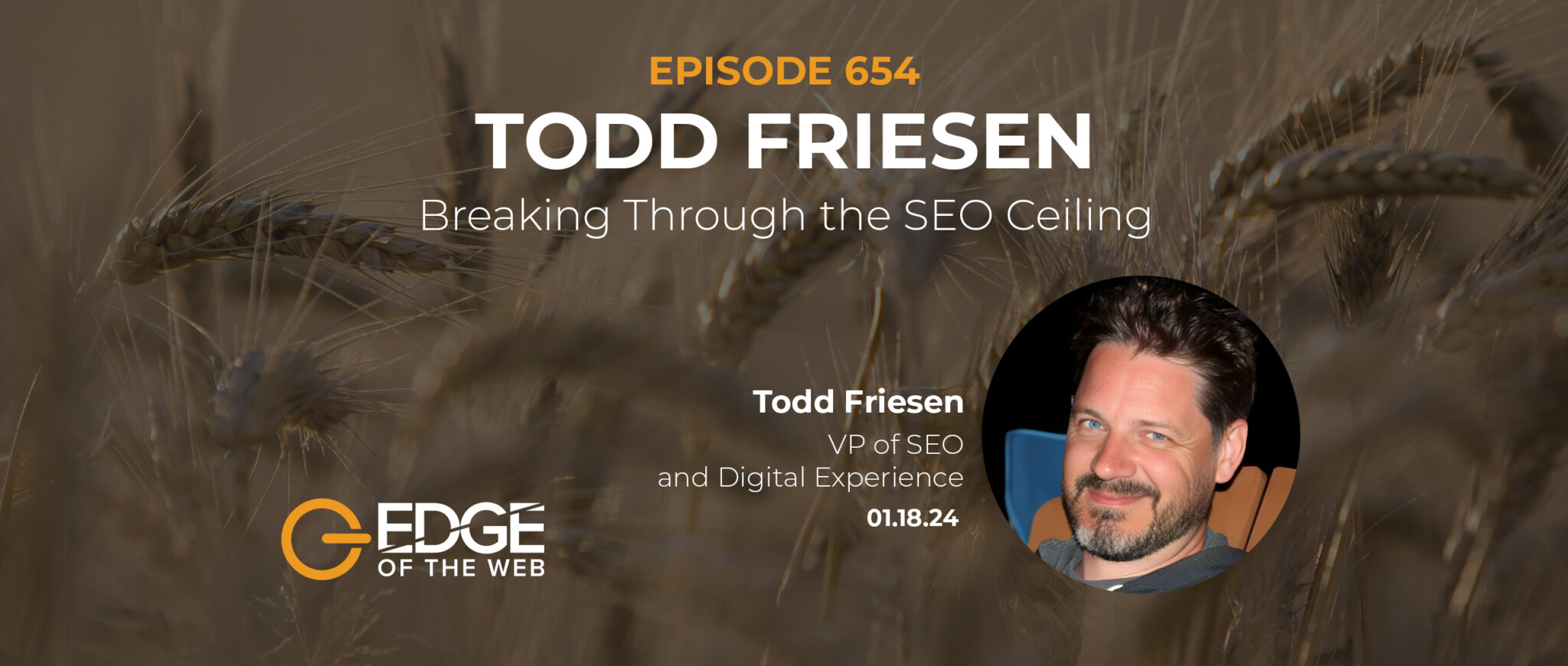 654 | Breaking Through the SEO Ceiling w/ Todd Friesen