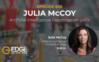 Episode 656: Artificial Intelligence Optimization (AIO) w/ Julia McCoy