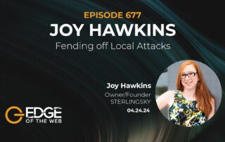 Episode 677: Fending off Local Attacks with Joy Hawkins