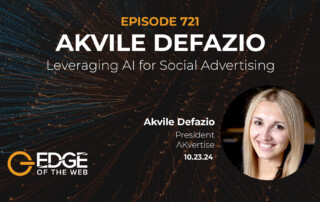 Episode 721: Leveraging AI for Social Advertising with Akvile Defazio